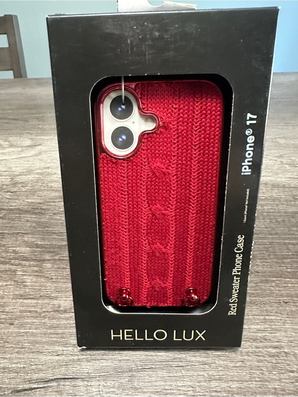 Red Sweater iPhone 17 Case